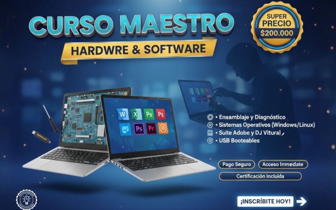 🛠️ Curso Esencial de Mantenimiento y Configuración de PC: Hardware y Software 💻